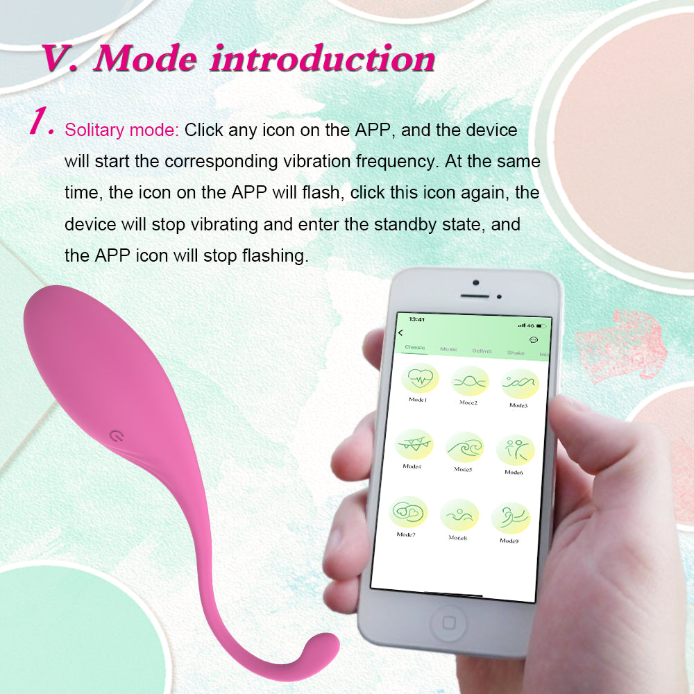 DOVPAL Lush G -Spot Egg Vibrators with Remote Control