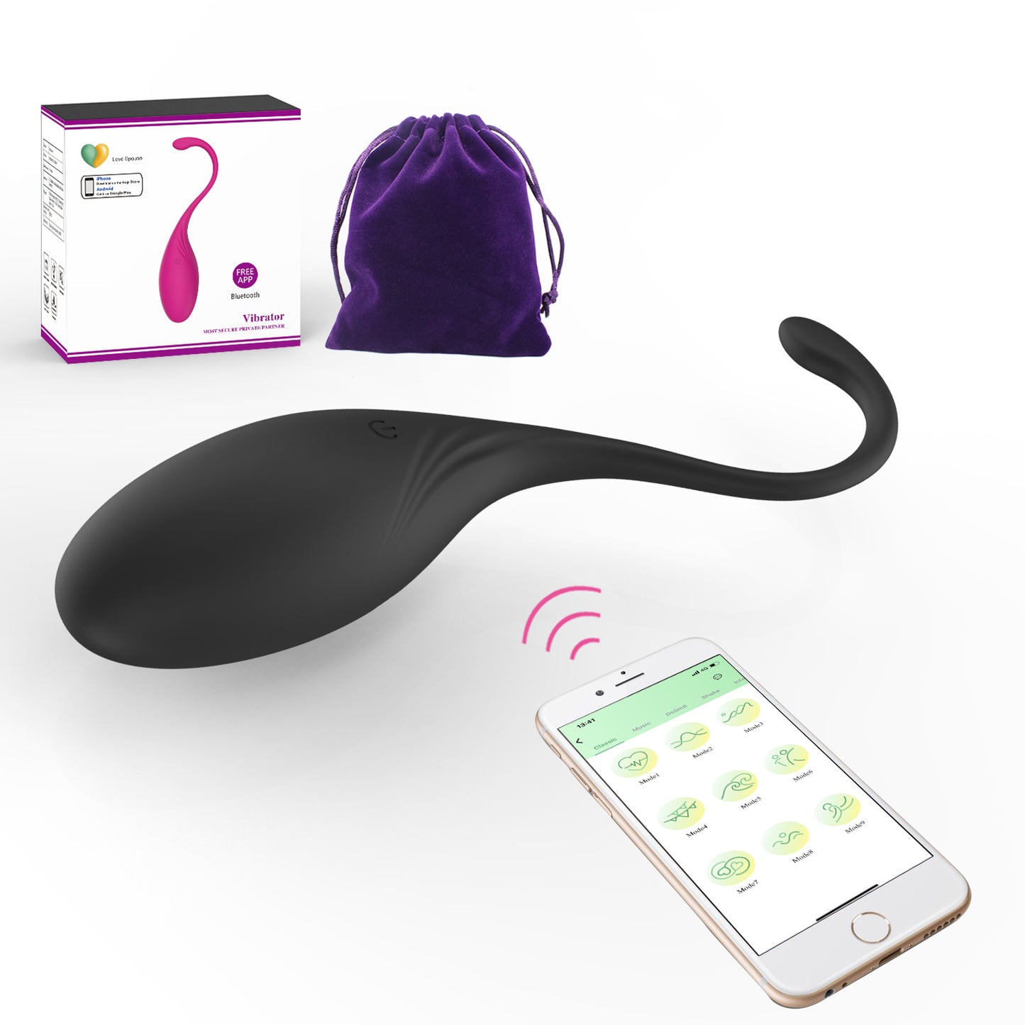 DOVPAL Lush G -Spot Egg Vibrators with Remote Control