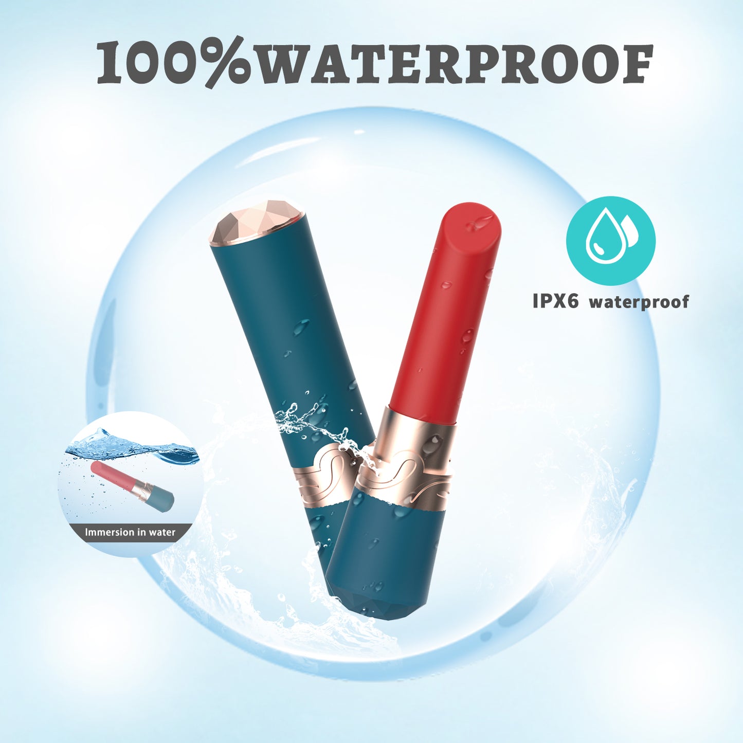 Dovpal Lipstick Bullet Vibrator Adult Sex Toys