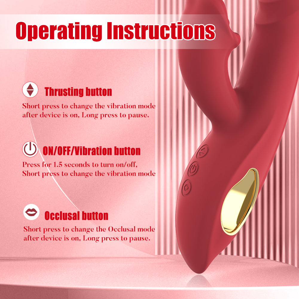 DOVPAL Thrusting Vibrator Sex Toys