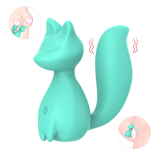 Dovpal 10 Modes Jump Egg Vibrator Cute Fox Shape Mini Vibrator