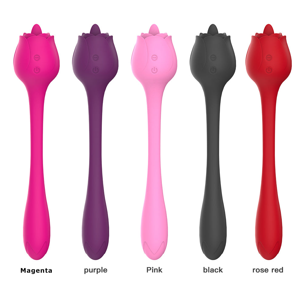 Dovpal 2 in 1 Tongue Licking Vibrator and Egg Vibrator