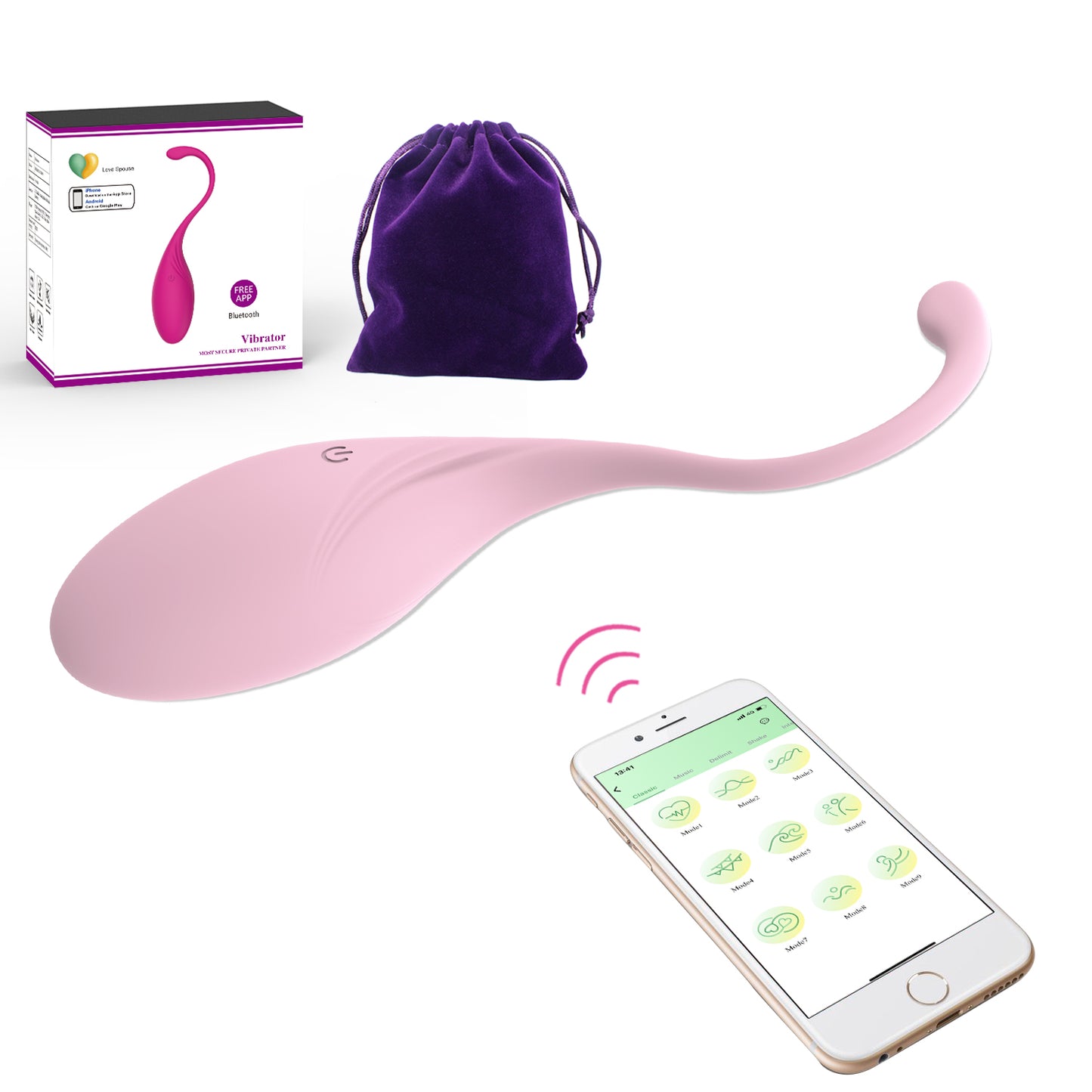 DOVPAL Lush G -Spot Egg Vibrators with Remote Control
