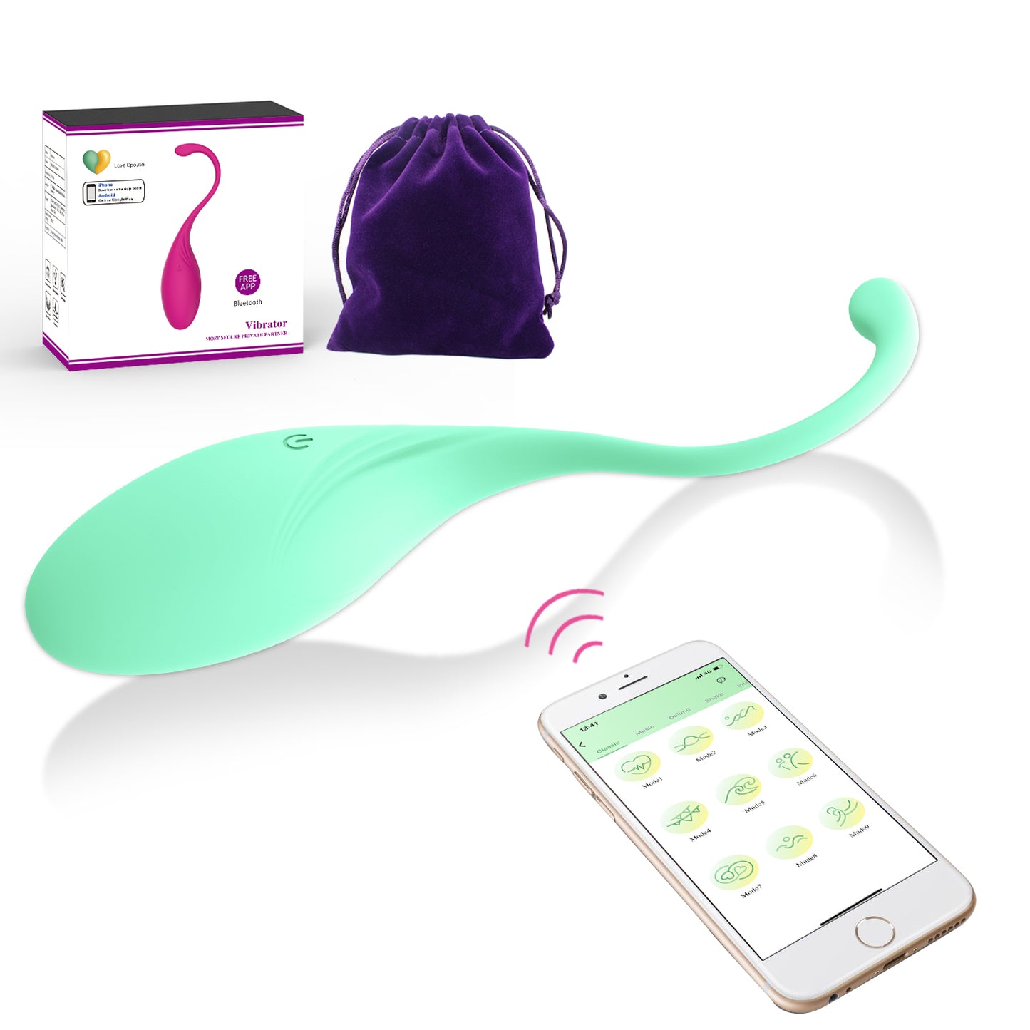 DOVPAL Lush G -Spot Egg Vibrators with Remote Control