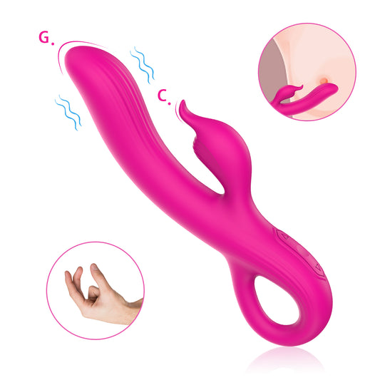 Dovpal Dual Rabbit Vibrator Personal Massager