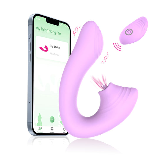 Sucking Vibrator for Clit - Remote Control