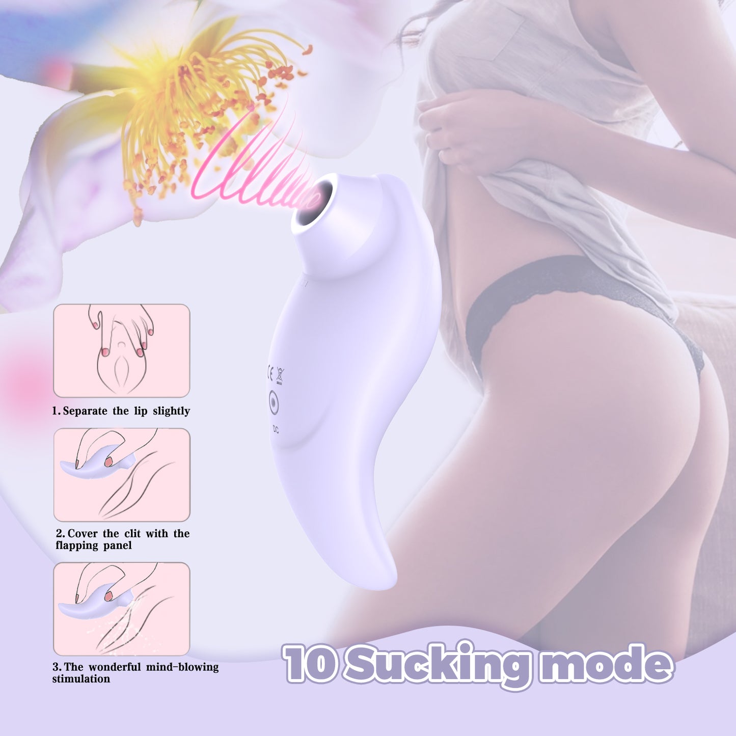 Dovpal Sucking Vibrator Adult Sex Toys