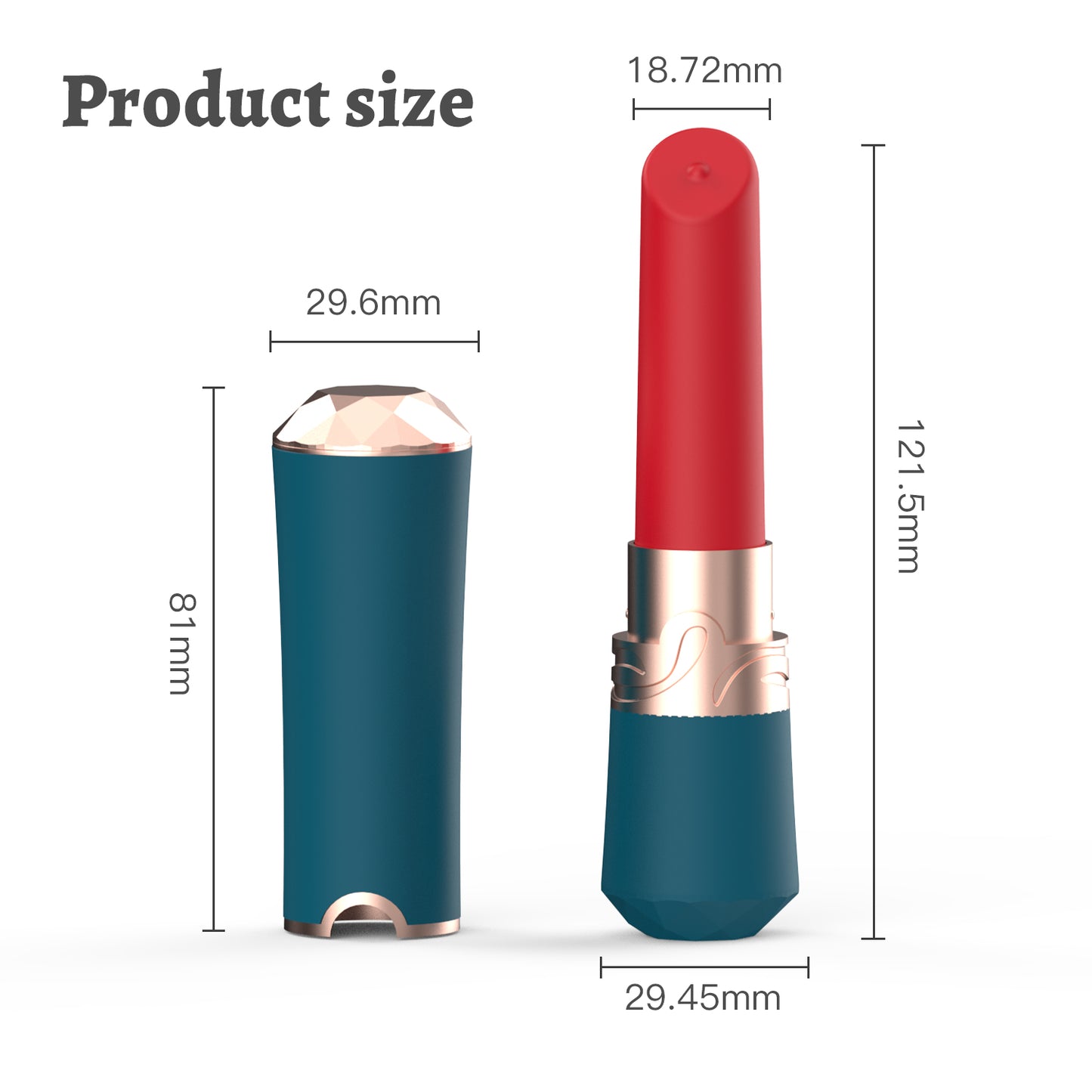 Dovpal Lipstick Bullet Vibrator Adult Sex Toys