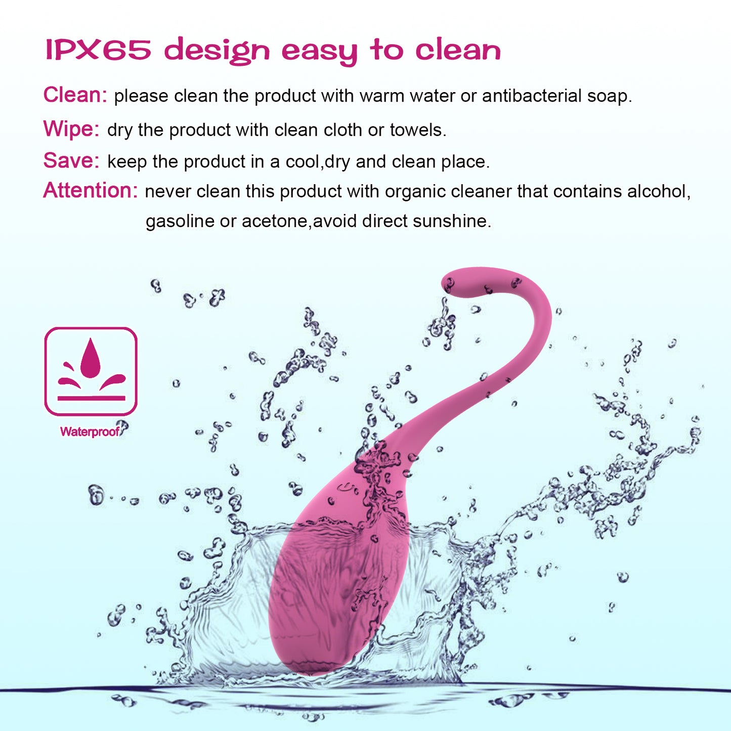DOVPAL Lush G -Spot Egg Vibrators with Remote Control