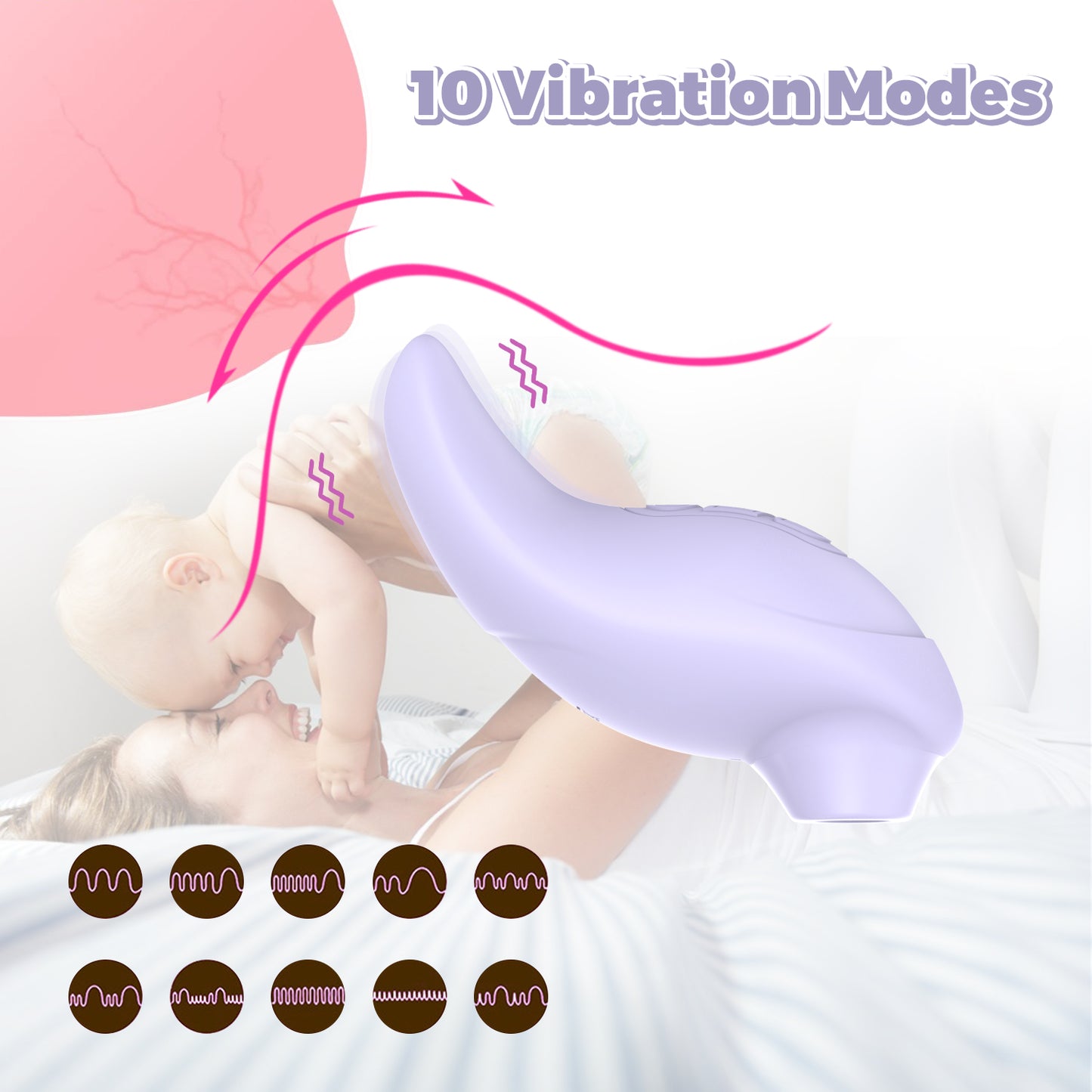Dovpal Sucking Vibrator Adult Sex Toys