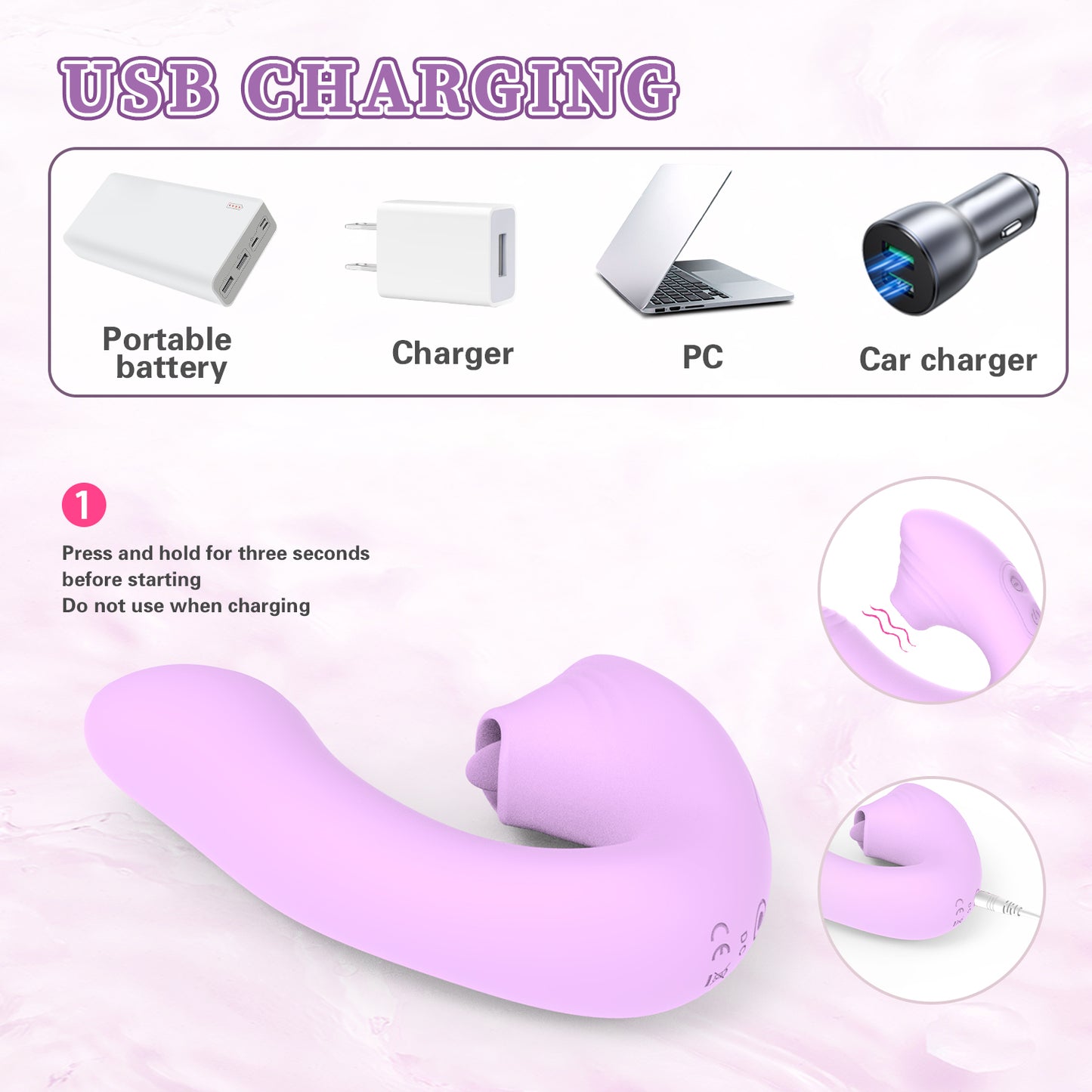 Sucking Vibrator for Clit - Remote Control