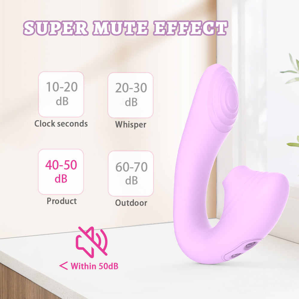 Sucking Vibrator for Clit - Remote Control