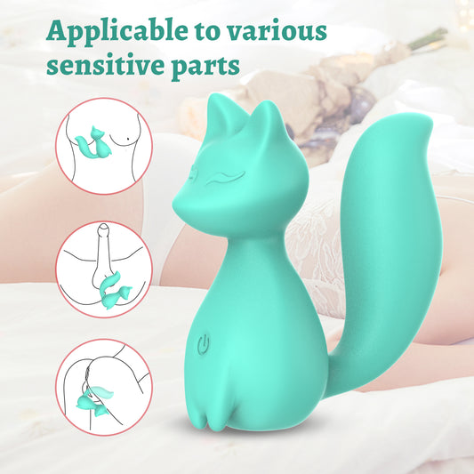 Dovpal 10 Modes Jump Egg Vibrator Cute Fox Shape Mini Vibrator