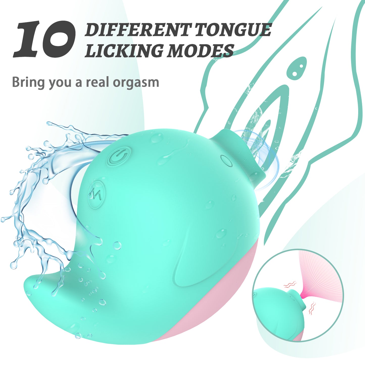 Dovpal's Bird Clitoral Licking G Spot Vibrator and Tongue Licking Toys