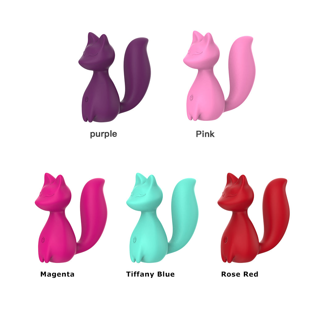 Dovpal 10 Modes Jump Egg Vibrator Cute Fox Shape Mini Vibrator